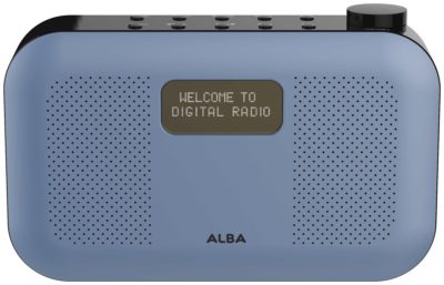 Alba Stereo DAB Radio - Blue.